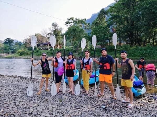 Lacasa Vang Vieng Hotel Exterior photo